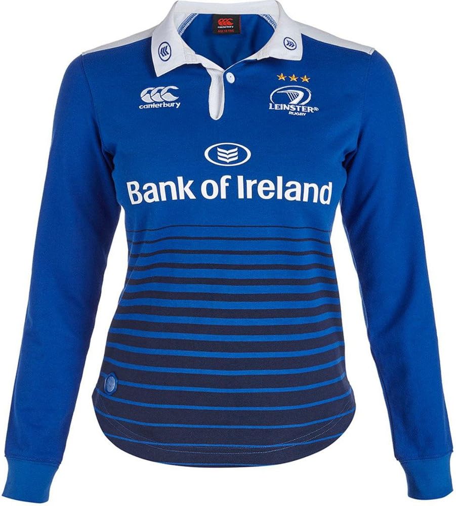 Canterbury Womens/Ladies Leinster Classic Long Sleeve Jersey Shirt