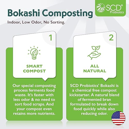 Miniatura 7 de SCD Probiotics K100Compostera de interiores para todas las temporadas cubeta con Bokashi