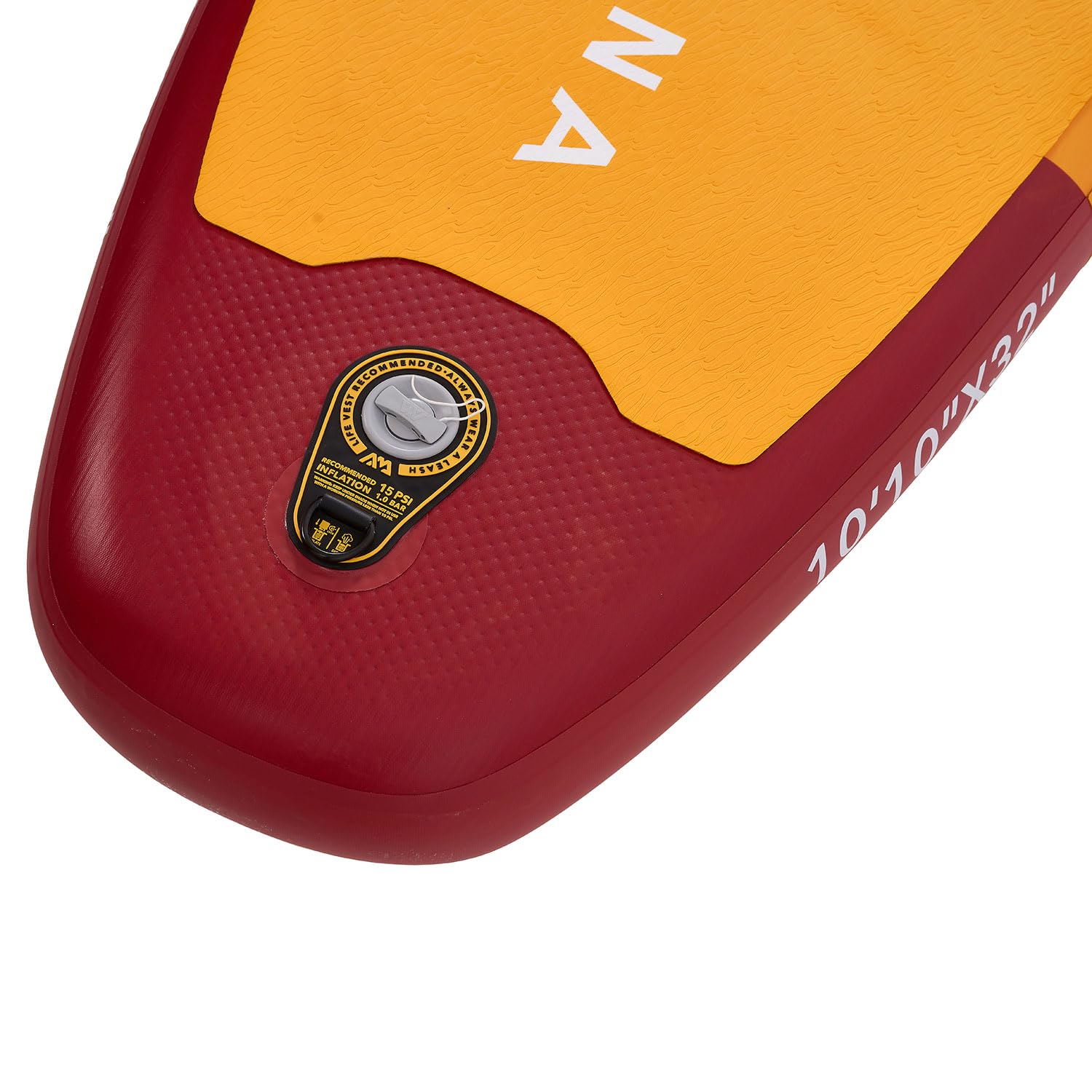 Aqua Marina Fusion 10'10" Before Sunset – Tabla de surf hinchable todoterreno para principiantes, juego completo – edición limitada