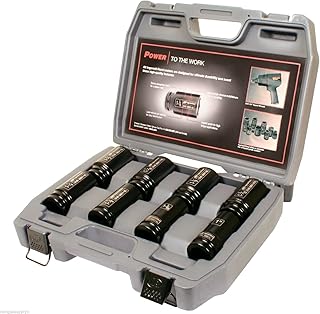 Ingersoll Rand SK6H8L 3/4-Inch Drive 8-Piece SAE Deep Impact Socket Set