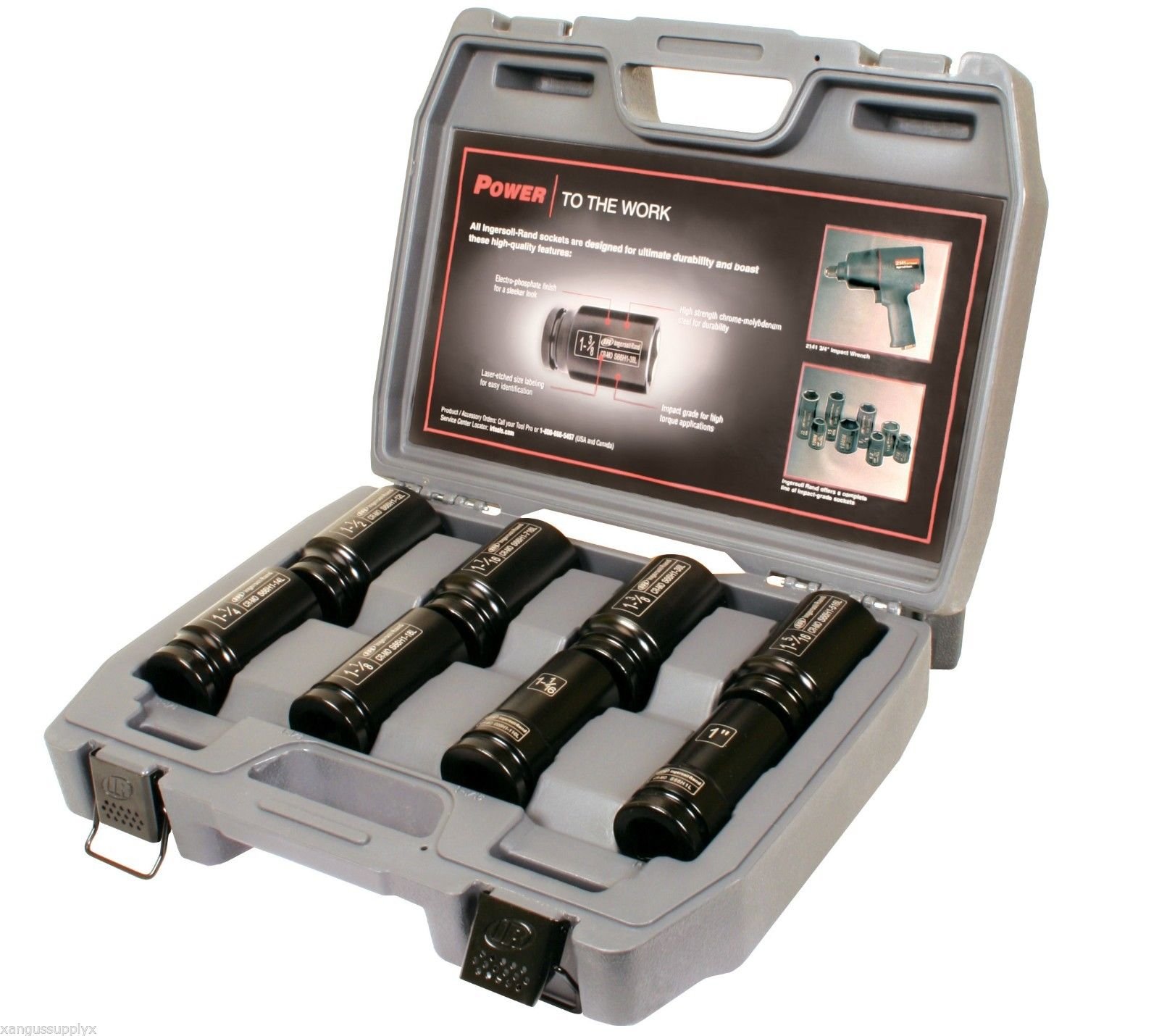 Amazon.com: Ingersoll Rand SK6H8L 3/4-Inch Drive 8-Piece SAE
