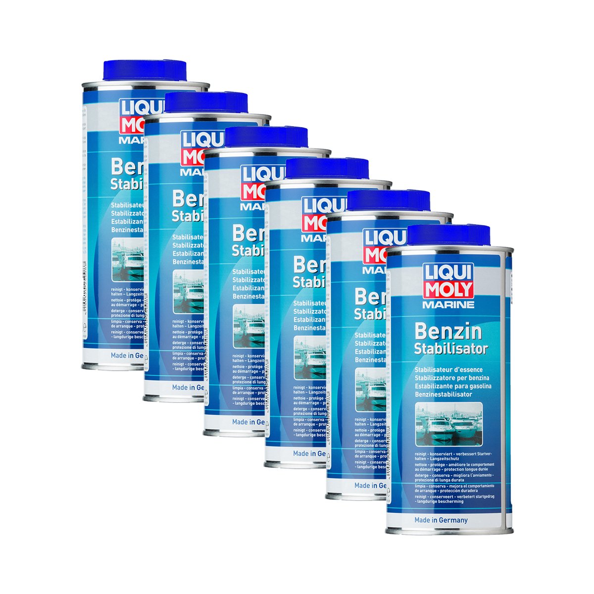 Liqui Moly 6X 25008 Marine Benzin-Stabilisator 500