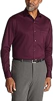 Vista 21 de Van Heusen Camisa de vestir para hombre, ajuste regular, cuello flexible, elástica, sin arrugas