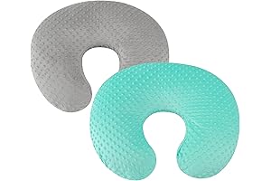 Two-Pack Nursing Pillow Covers for Enhanced Comfort and Protection