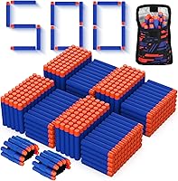 Vista 1 de Tudaymol Nerf Bullets 500 Dardos Oficiales para Serie Nerf N-Elite Dardos de Recarga Balas de Espuma Paquetes de Munición - Compatible con Todos