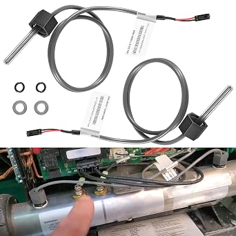Hot Tub Sensor Kit Fit for Balboa Spa Heater M7 System 30344 30042 30382, 24" Temp/Hi Limit Sensor Dual Purpose Sensor 1/4" Dia Hot Tub Heater2 Pack