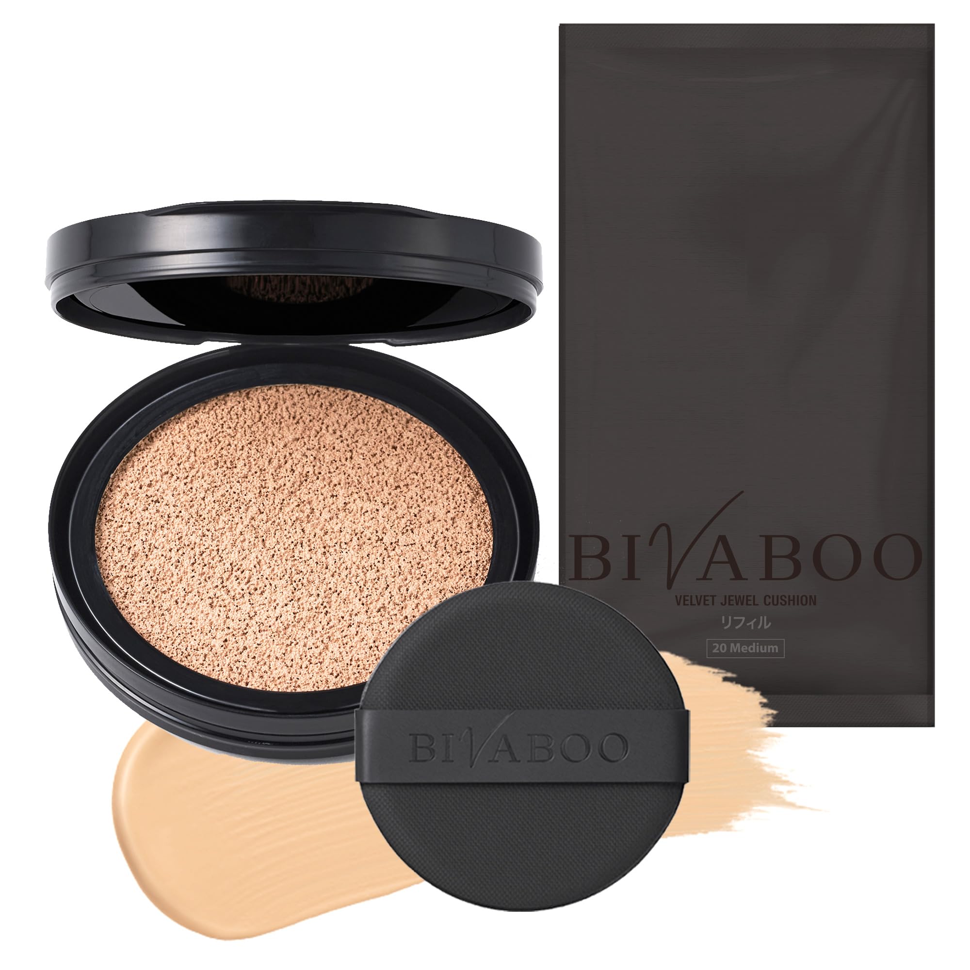 Amazon | BIVABOO ビバブー ベルベットジュエル クッション （リフィル