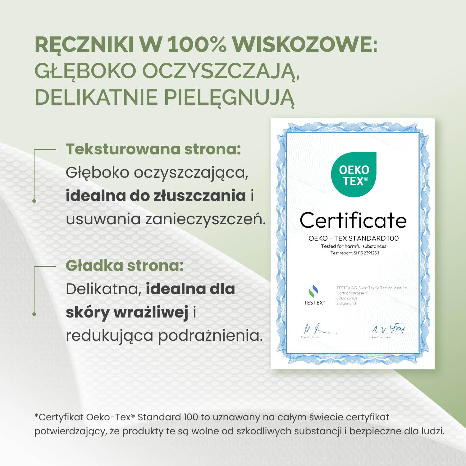 PLANTIFIQUE Ręczniki do Twarzy XL 25x30 cm – 100% Biodegradowalne Wiskoza – Jednorazowe Ręczniki Kosmetyczne dla Kobiet – 15 szt.