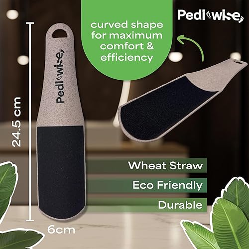 Miniatura 4 de Lima profesional de pies para piel muerta y removedor de callos  Piedra pómez extra grande de doble cara para pies  Recomendado por podólogos