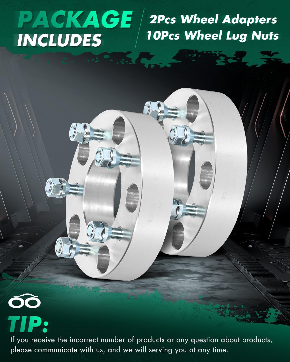 SCITOO 4Pcs 5x5.5 to 5x5 Wheel Adapters 1.5 inch Thread Pitch 1/2 Hub Bore 87.1mm 5 Lug Wheel Spacers Fit for Dakota Ram 1500 for Durango Ramcharger E-150 Econoline for F-150 Bronco for F-100