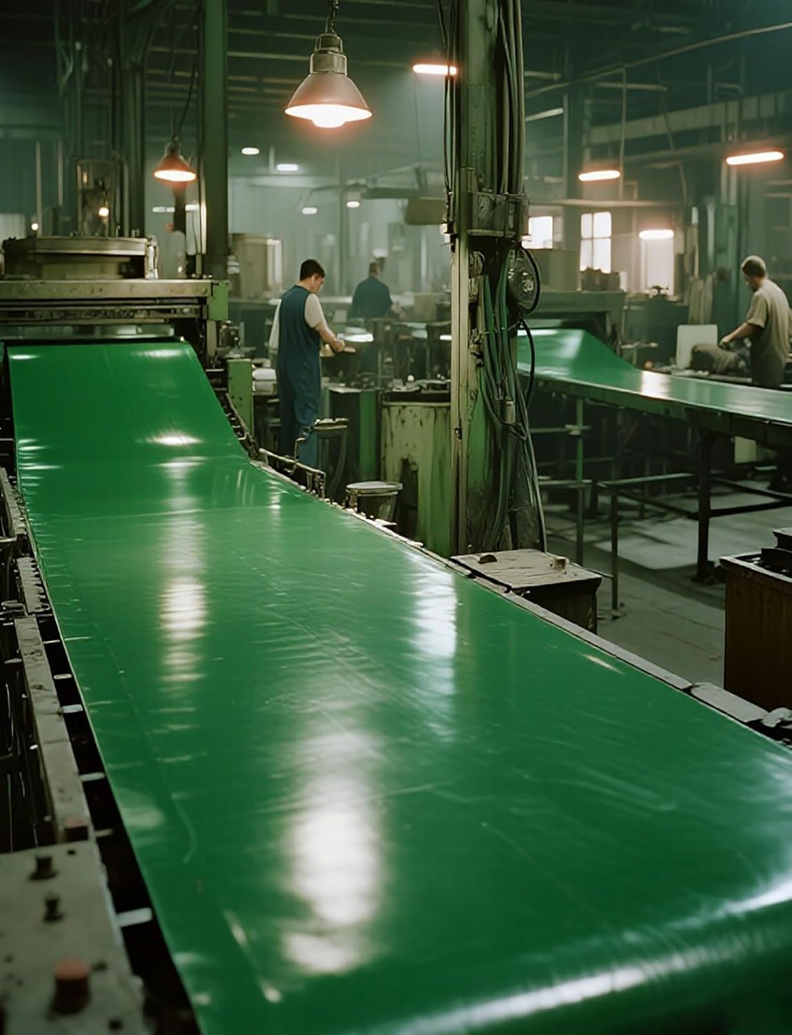 Bandas transportadoras industriales adecuadas para una producción comercial eficiente (10 x 220 cm)