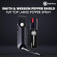Vista 8 de Smith & Wesson Pepper Shield - Spray de pimienta grande de liberación rápida para mujeres, espray de autodefensa de fuerza policial