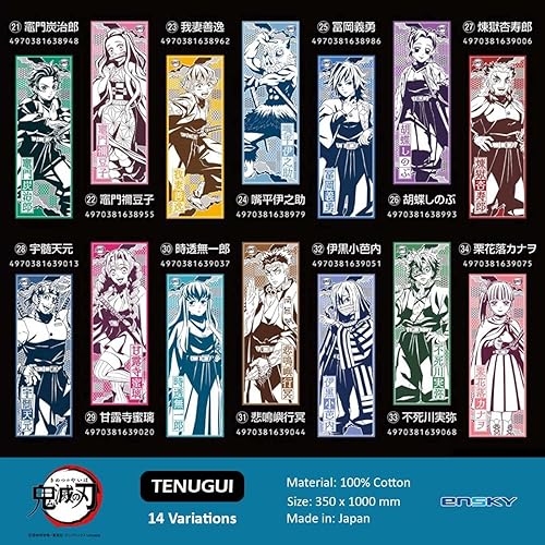 Miniatura 2 de Ensky - Demon Slayer Kimetsu no Yaiba - Nezuko Kamado, Tela tradicional japonesa Tenugui