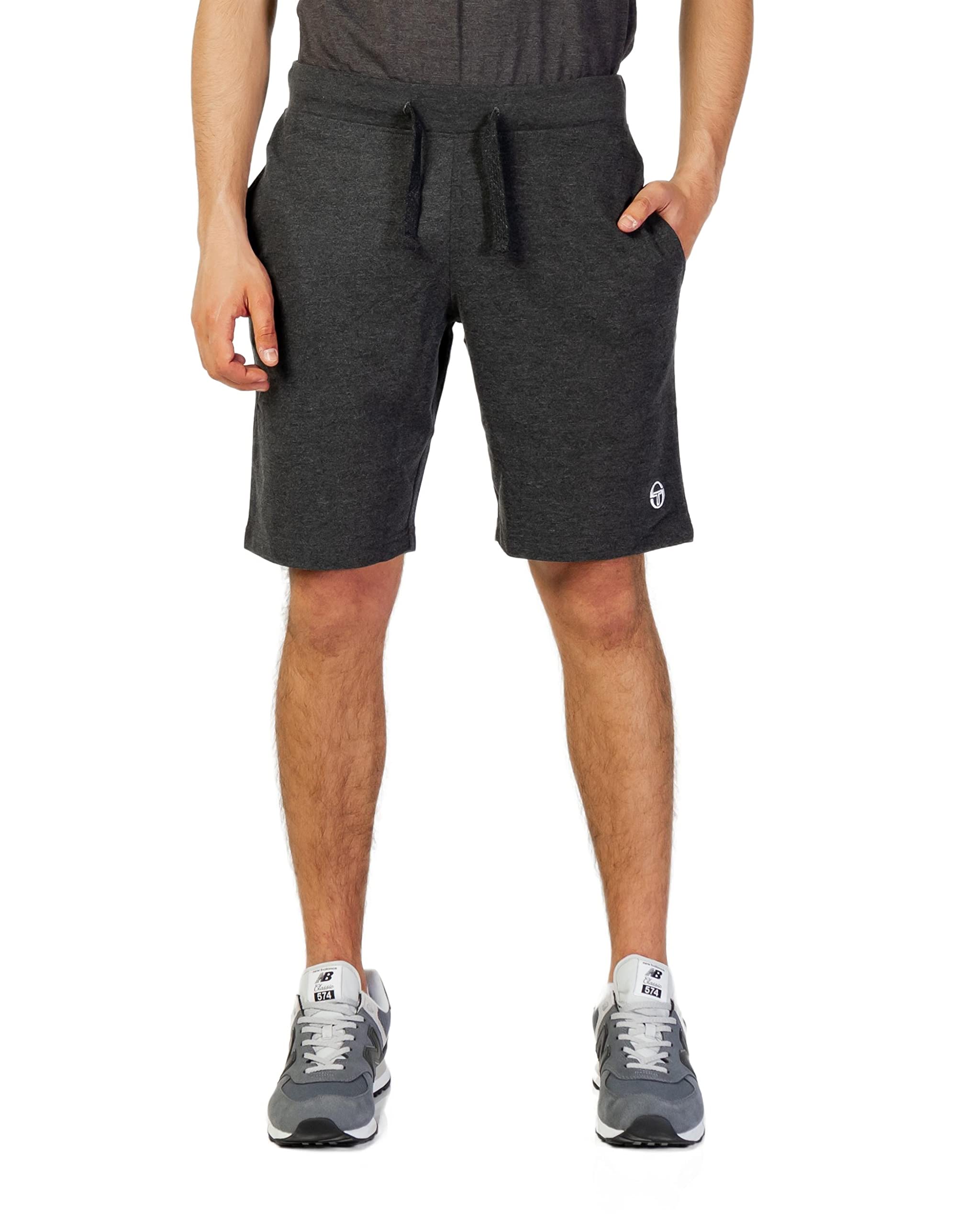 Sergio Tacchini Bermuda 16 Inch Dk Gray Melange XL