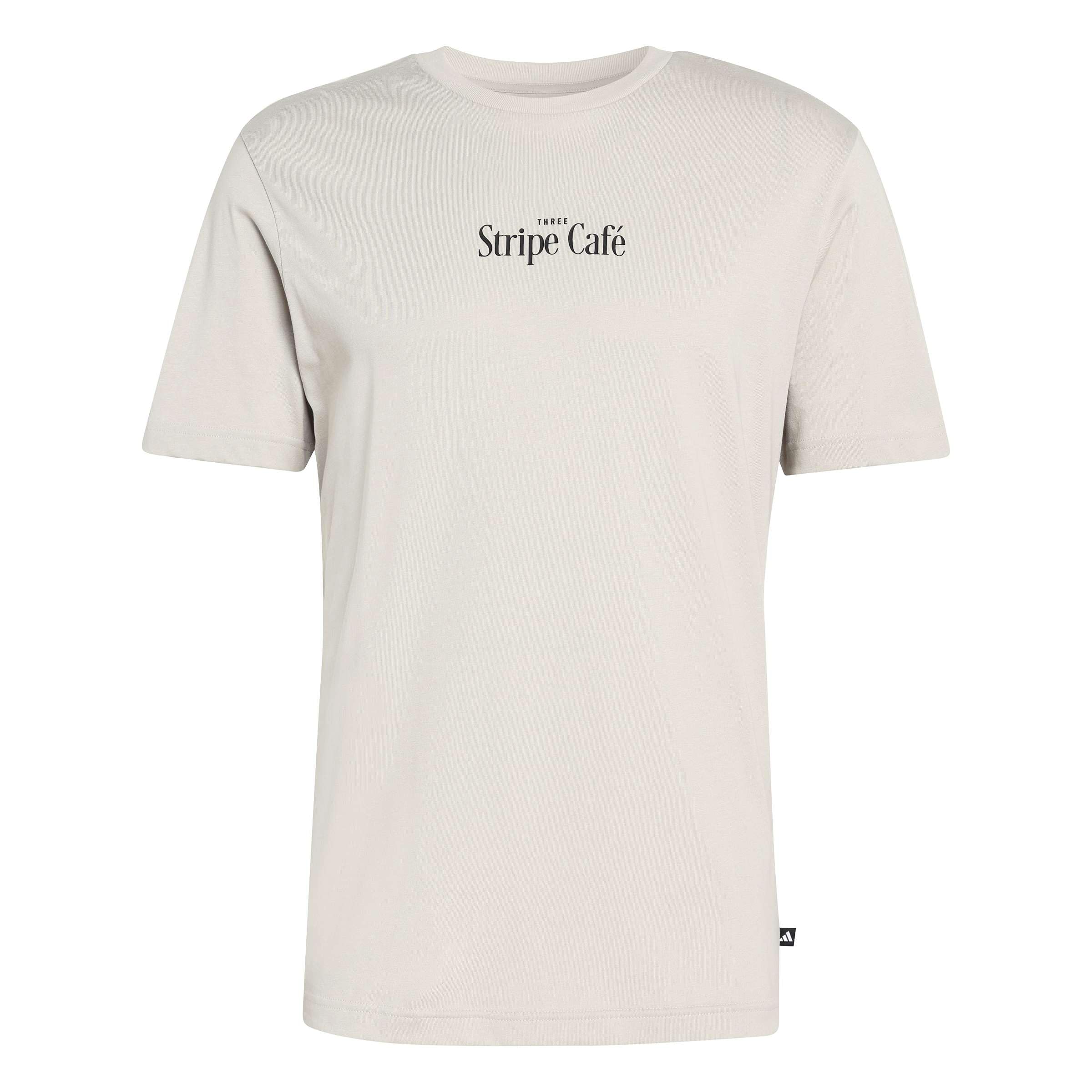 adidas Men's Coffee Cafe Donut Box Graphic T-Shirt, Wonder Alumina, 4XL