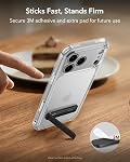 ESR Cell Phone Stand Holder Desk for All Smartphones - Case Friendly/Vertical and Horizontal/Adjustable Angle - Fit for iPhone Air/17e/17/16/15/14/13/12, Samsung S26/S25 Series, Pixel 10, Black