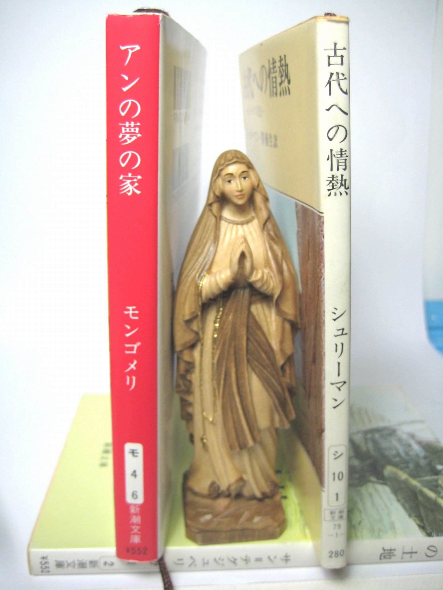 Amazon.co.jp: 創業100年の木彫りブランド マリア像 ルルド ライト