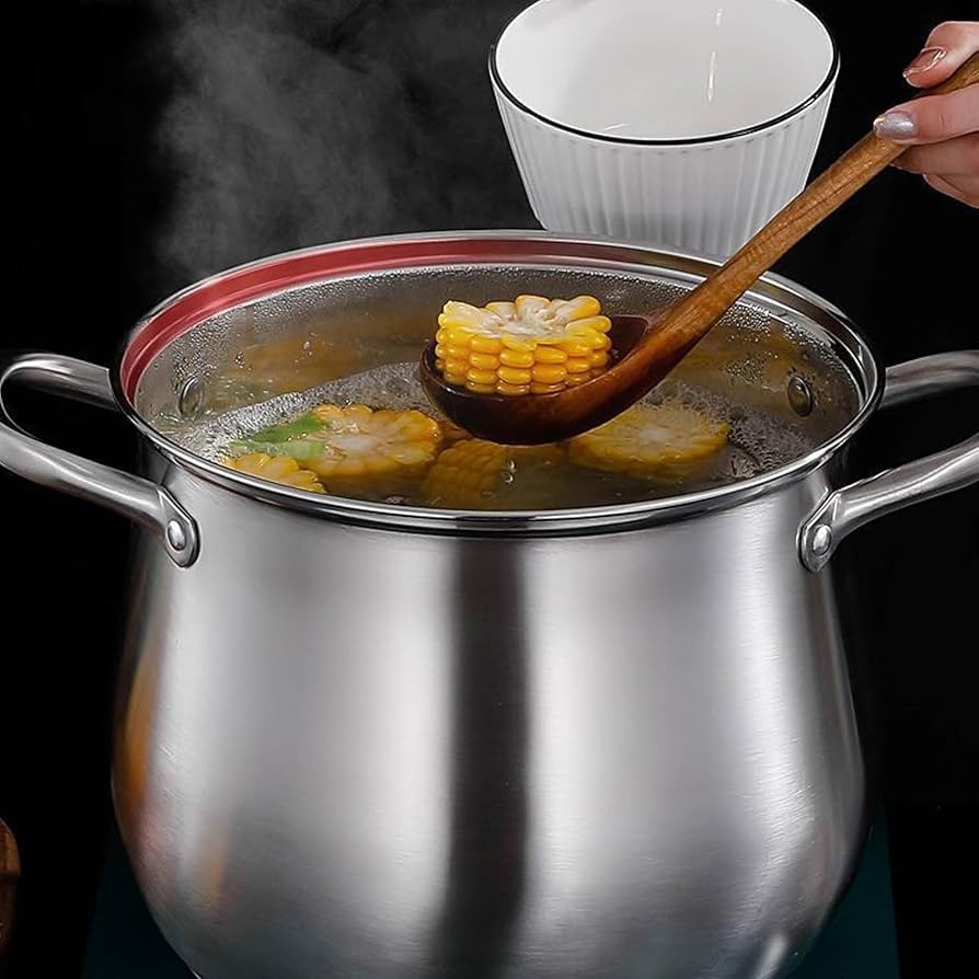 Amazon|煮込み鍋 高湯鍋 カレー鍋 煮込み料理 深型両手鍋 ステンレス Amazon|煮込み鍋 高湯鍋 カレー鍋 煮込み料理 深型両手鍋 ステンレス