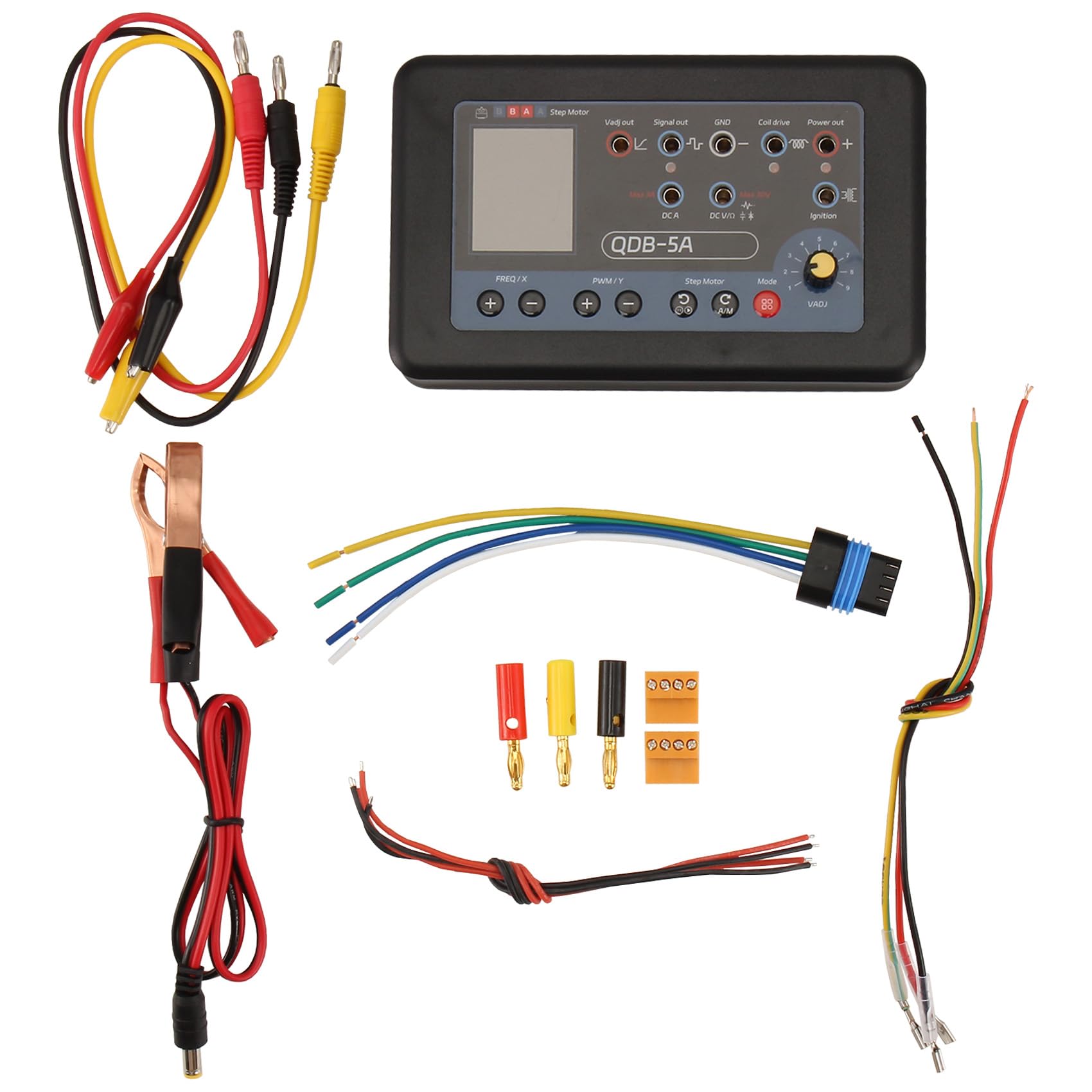 QDB 5A Antriebsoszilloskop-Multimeter PWM-Signalantriebstester für Schrittmotor-Zündspule, Ventildiagnosetool