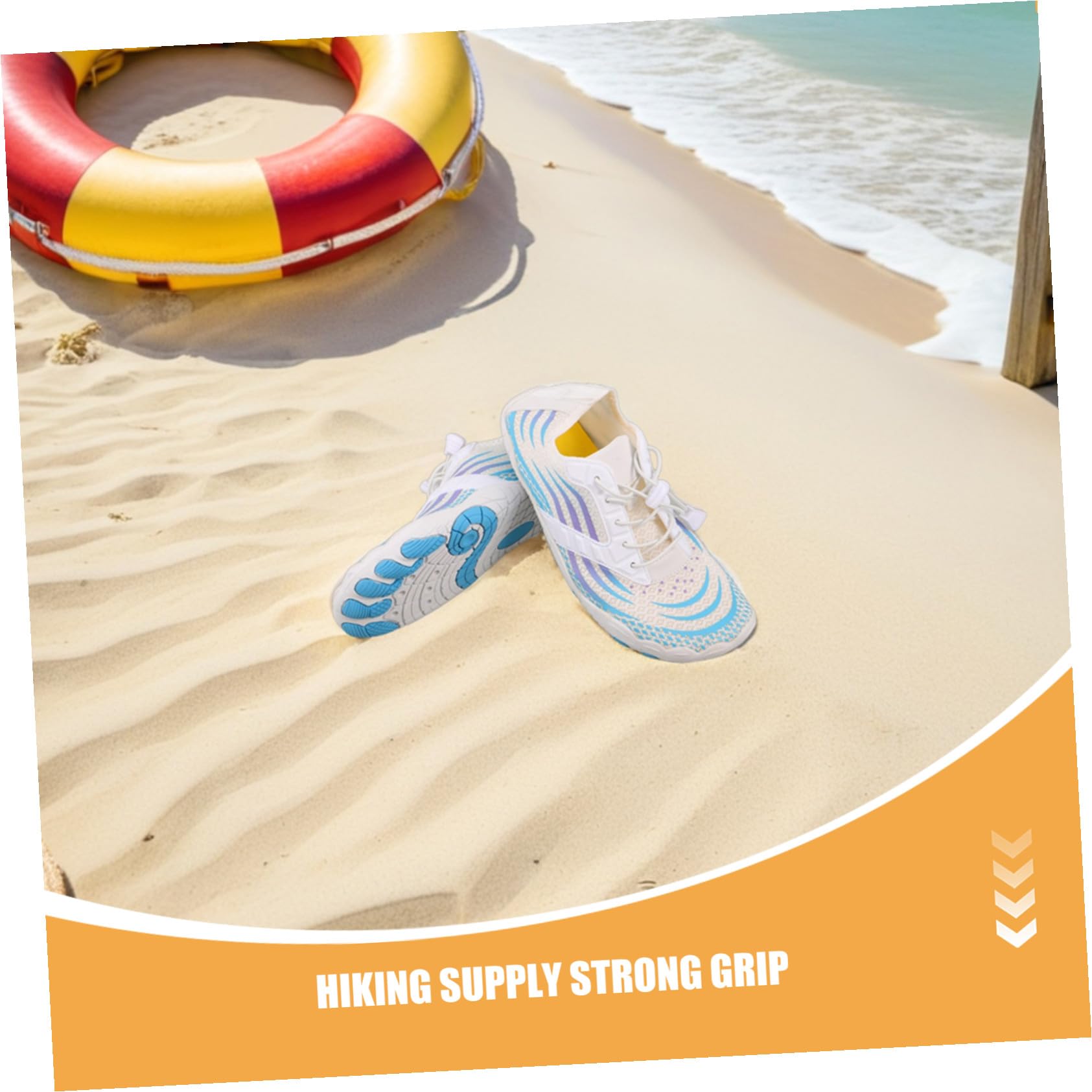 Healeved Barfuß Wasserschuhe für Herren und Damen rutschfeste Schnell Trocknende Aqua Schuhe Atmungsaktive Wassersocken für Pool Strand Wandern Fluss