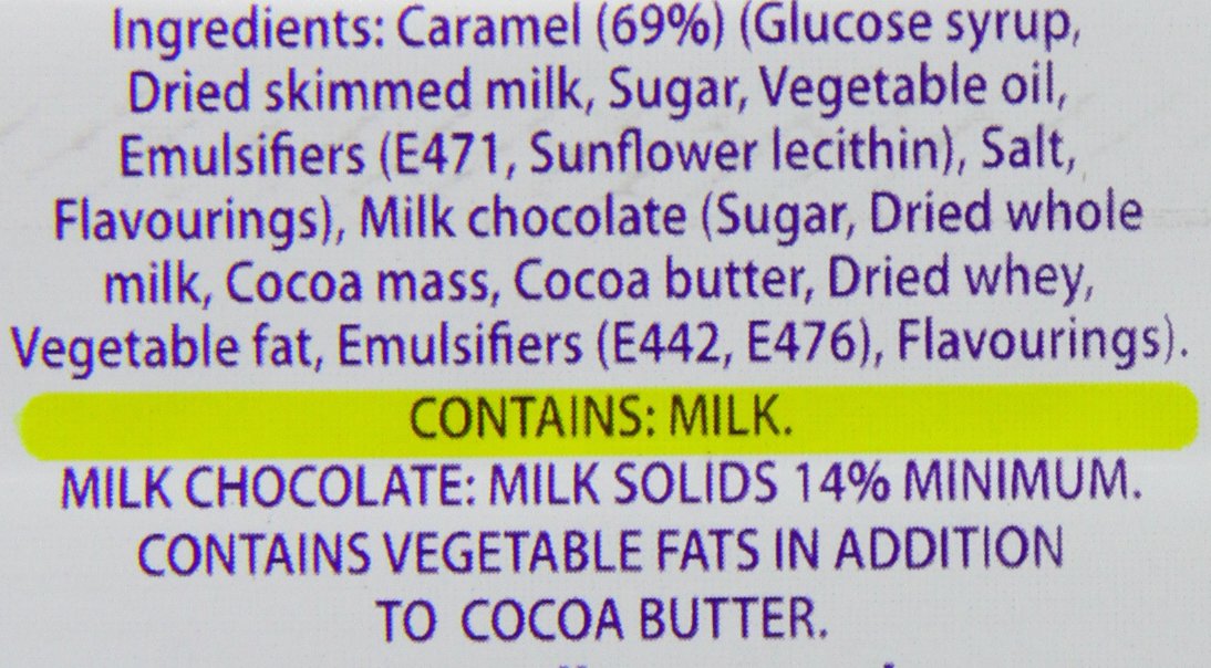 Cadbury Curly Wurly Candy 21.5g 60 count