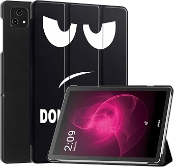 Gylint Case for T-Mobile Revvl Tab 5G 2023 Released, Folding Folio Ultra-Thin PU Leather Stand Case Cover for T-Mobile Revvl Tab 5G 2023 Released 10.36 Inch Dont Touch Me