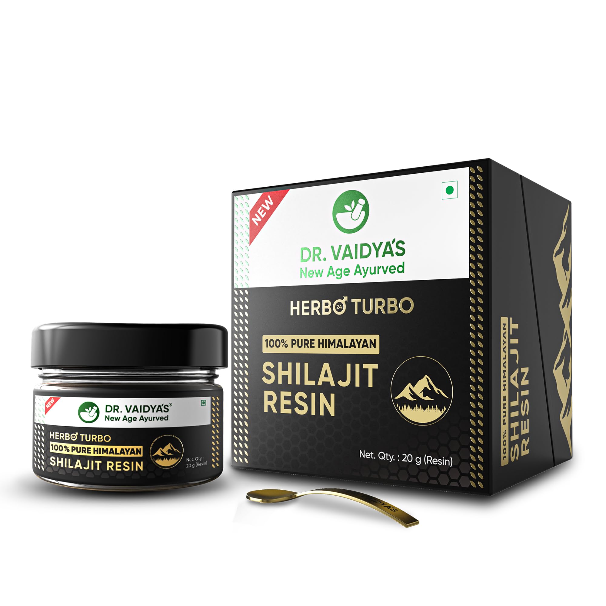 Dr. Vaidyas Herbo24Turbo Shilajit Resin | 100% Shuddha Shilajit | Pure Himalayan | >75% Fulvic Acid & 80+ Trace Elements | Boosts Stamina & Endurance | 20g (B0BNL9NWW6) Amazon Price History, Amazon Price Tracker