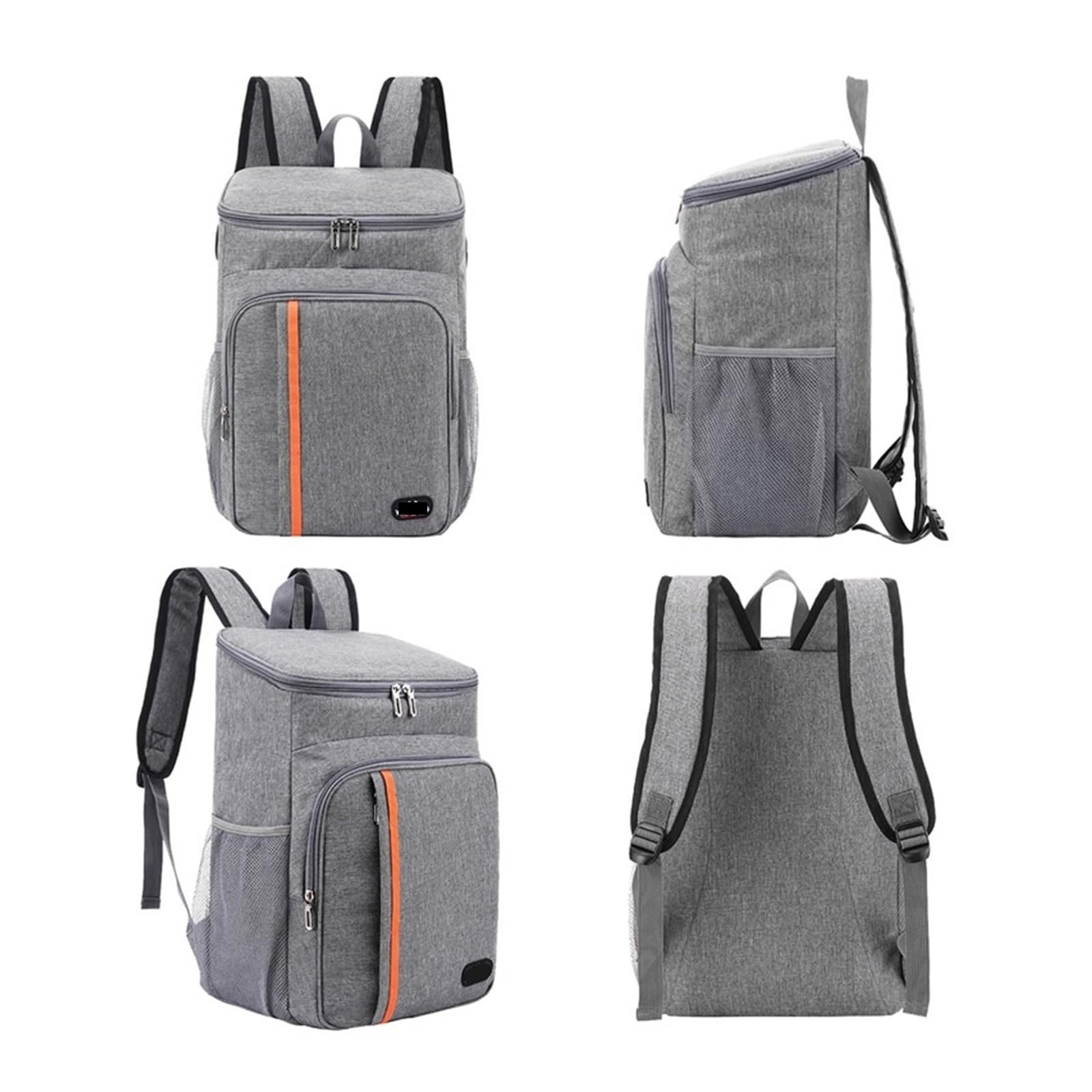 Sac Isotherme Repas Sac à déjeuner thermique Portable de 20l, boîte nourriture, refroidisseur étanche, étui isolé glace, sacs dos Camping Oxford for dîner, glacière