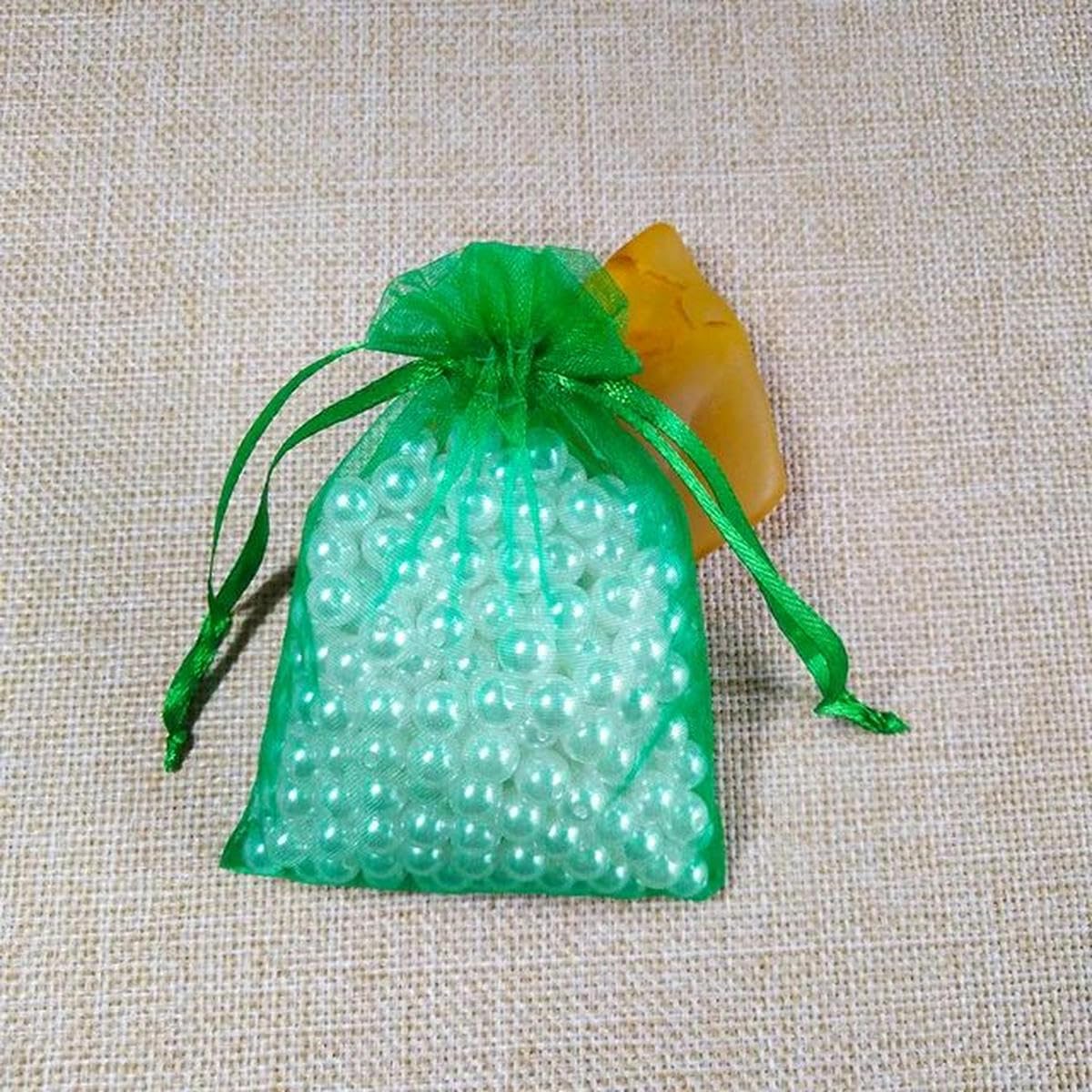 Organza Geschenkbeutel Schmuck Kordelzugbeutel, 500 teile/los Organza Beutel 7x9 9x12 10x15 13x18 cm hochzeit verpackung geschenk beutel Party dekoration schmuck beutel organza beutel(Dark Green,13x18