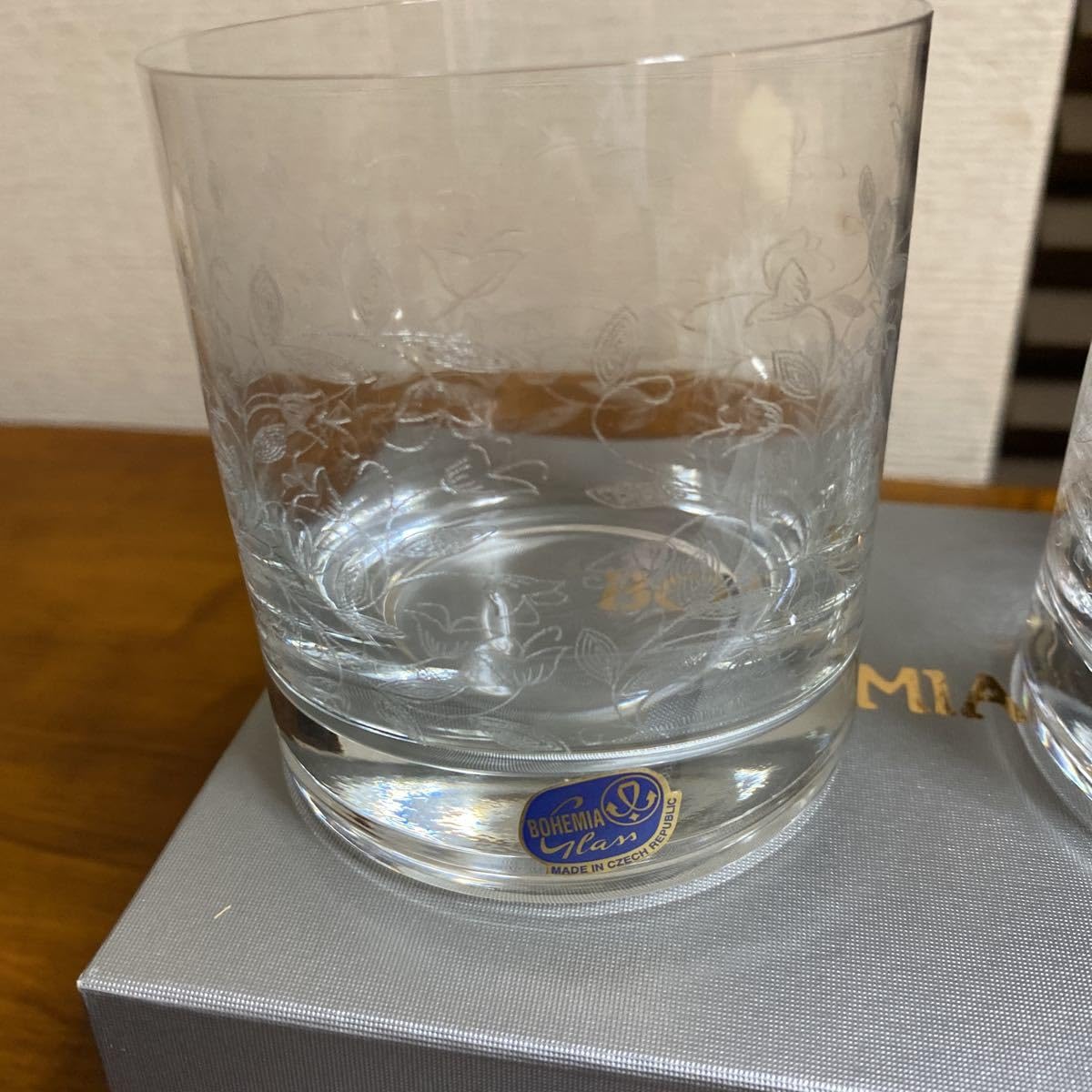 Bohemia Glass カットグラス 2個セット Amazon | ボヘミアングラス ハンドカット ウィスキーグラス2個