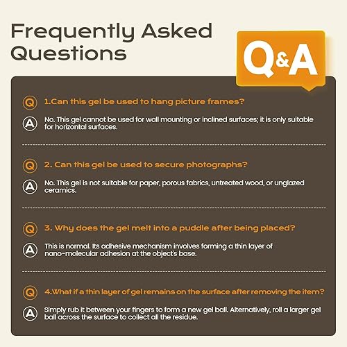 Miniatura 8 de Gel transparente de exhibición de 13 onzas para mantener las cosas en su lugar. Masilla extraíble para exhibición de museos que proporciona