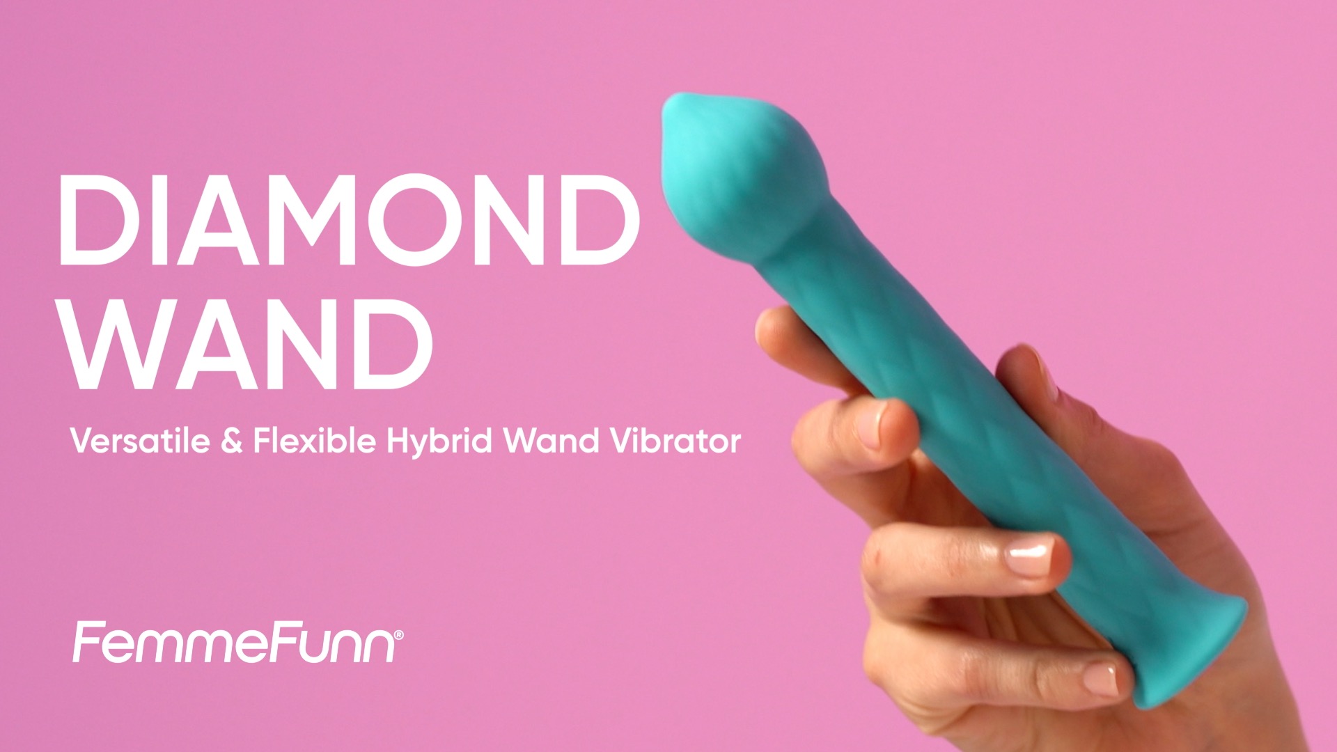 diamond products sex toys Amazon.com: Femme Funn Diamond Wand Vibrator for Women - Flexible, Textured Adult  Toy G Spot Vibrator with 21 Modes main image 0