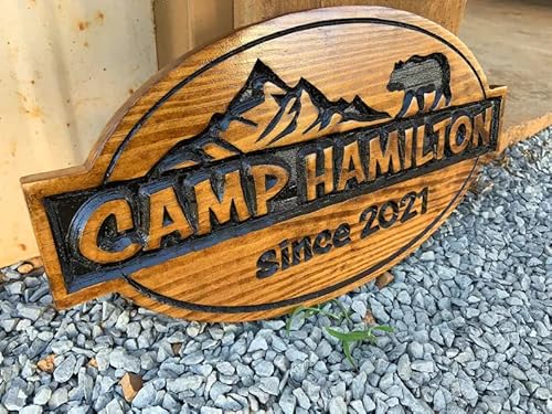 image for Generic Very Wood Basement - Outdoor Camp & Custom Wood Sign - Pine Tr