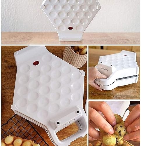 Miniatura 6 de SWIMXL Mini Waffle Maker Machine Small Waffle Bites Maker for Kids Makes Tiny Waffle Bites Ideal for Breakfast Snacks Desserts and More
