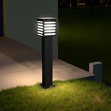 BrightLyt Pole Light Outdoor Waterproof for Garden, Pole Lamp for Pathway Gate Light, Garden Light and Gate Lamp (Pack of 1)