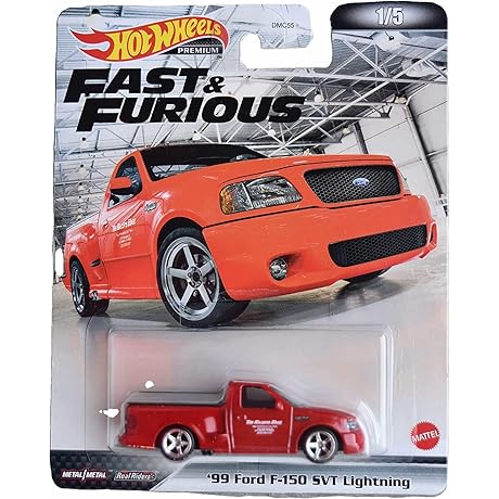Hot Wheels Aaron Wheelz Wheelie Chair - 99 Ford F-150 SVT Lightning