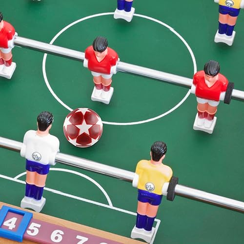 Miniatura 8 de BQSPT - Pelotas de futbolín de 1.260 in, 16 unidades, multicolor, oficial, juego de fútbol de repuesto