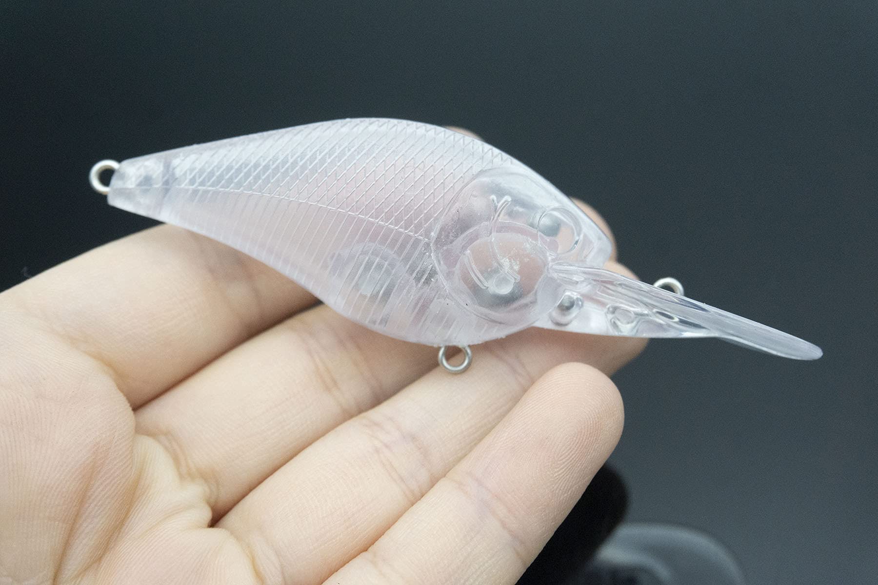 LENPABY – 10 Leurres De Pêche Crankbait Vierges 9cm/10g, Yeux 3D, Non Peints