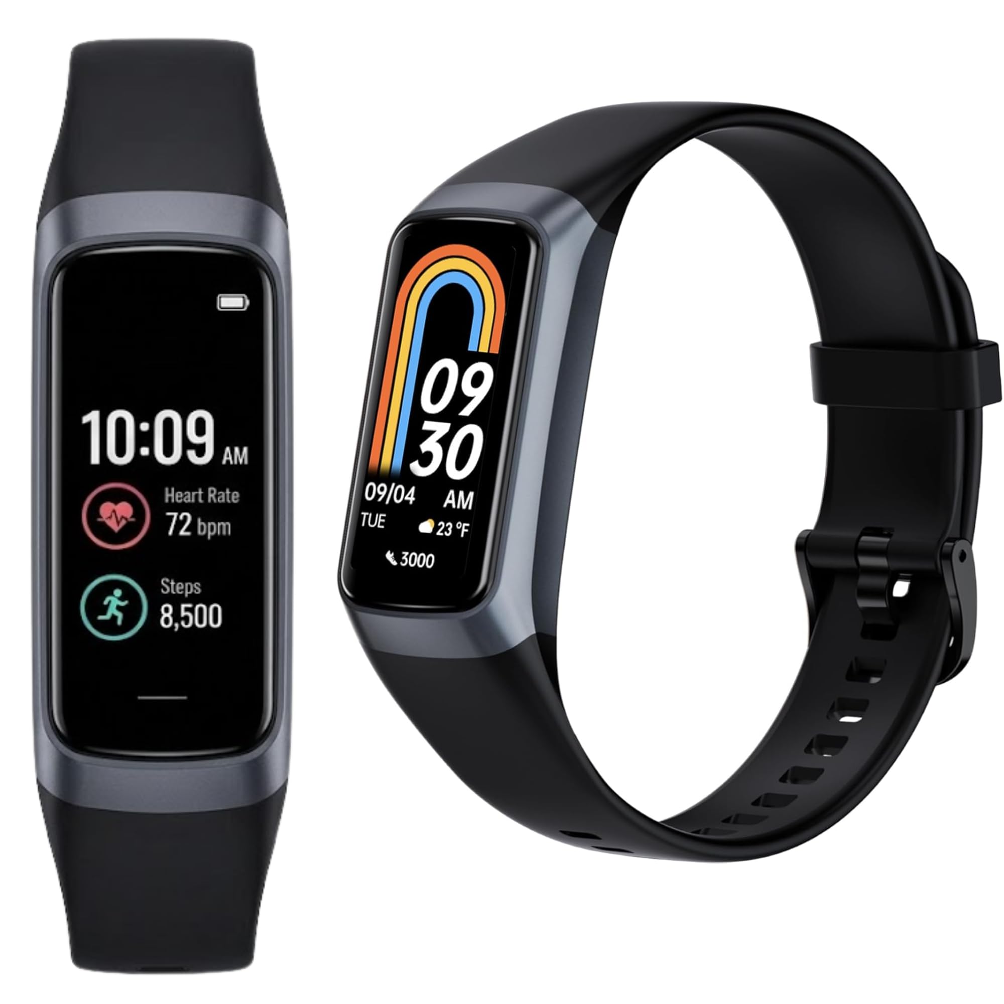 Fixonix Fitness Tracker Watch with 24/7 Heart Rate, Blood Oxygen & Blood Pressure Monitor | 1.1" AMOLED HD Touchscreen | IP68 Waterproof | Sleep Tracking | 25 Sport Modes | 14-Day Battery