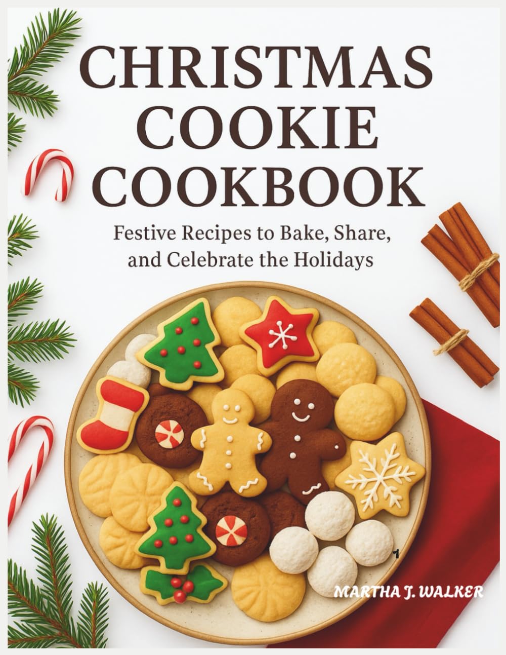 CHRISTMAS COOKIE COOKBOOK: FESTIVE RECIPES TO BAKE, SHARE, AND CELEBRATE THE HOLIDAYS