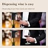 Redsack Wine Aerator – Electric Quantified Pourer Compact with Adjustable Dispensing - Auto Drink for All Bottle Sizes Easy to Use and Intuitive Design (Black) (W-007)