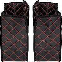 Vista 6 de HDBUBALUS Insertos de alforja compatibles con Harley Extended Bag Touring Electra Street Glide Road King 1993-2013 (rosca roja)