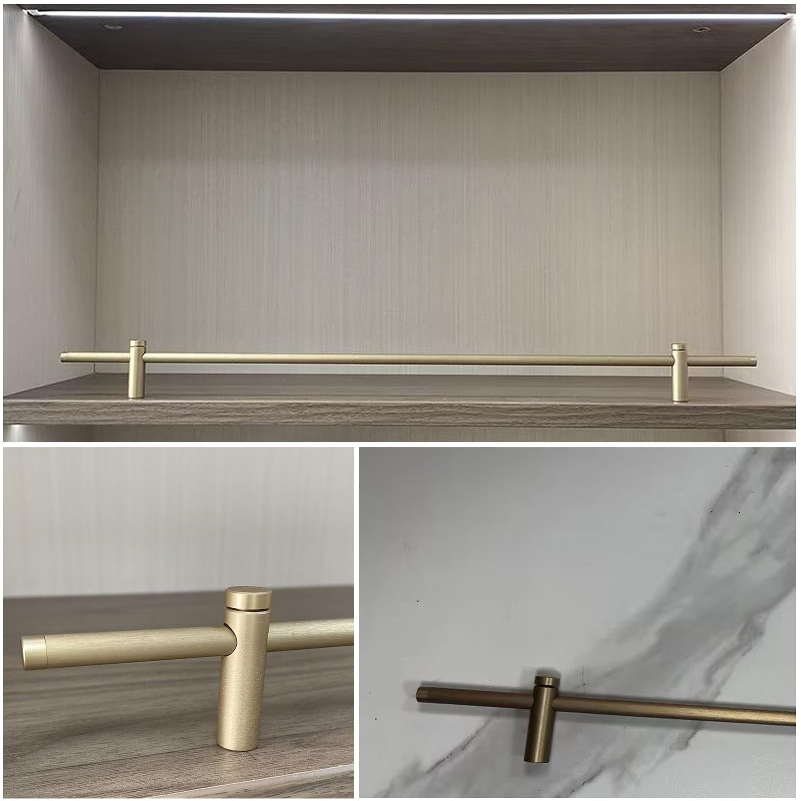 Binario per Mensole Kit Ringhiere Decorative Alluminio Mensole