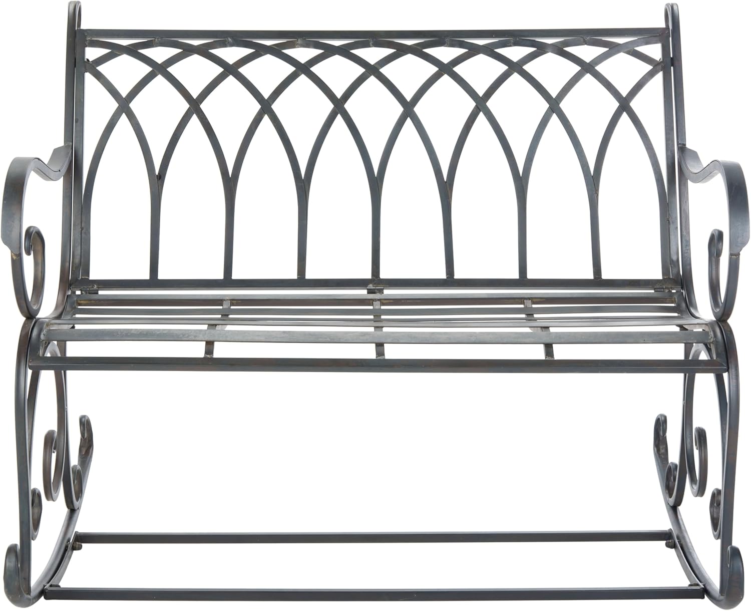 Safavieh PAT5021A Outdoor Collection Ressi Pearl White Rock Bench