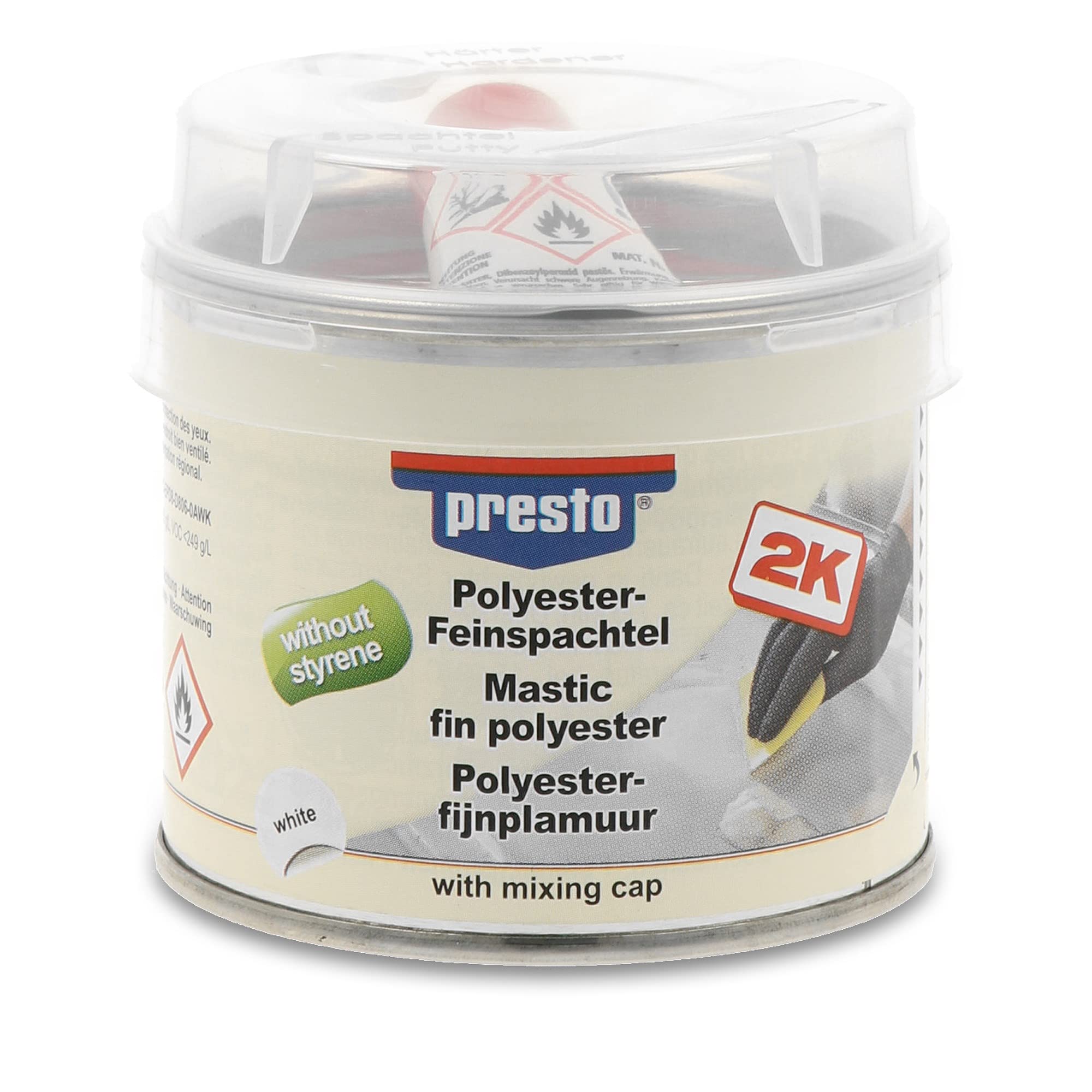 Presto Mastic De Finition Blanc | 0.3 Kg Acheter Chez