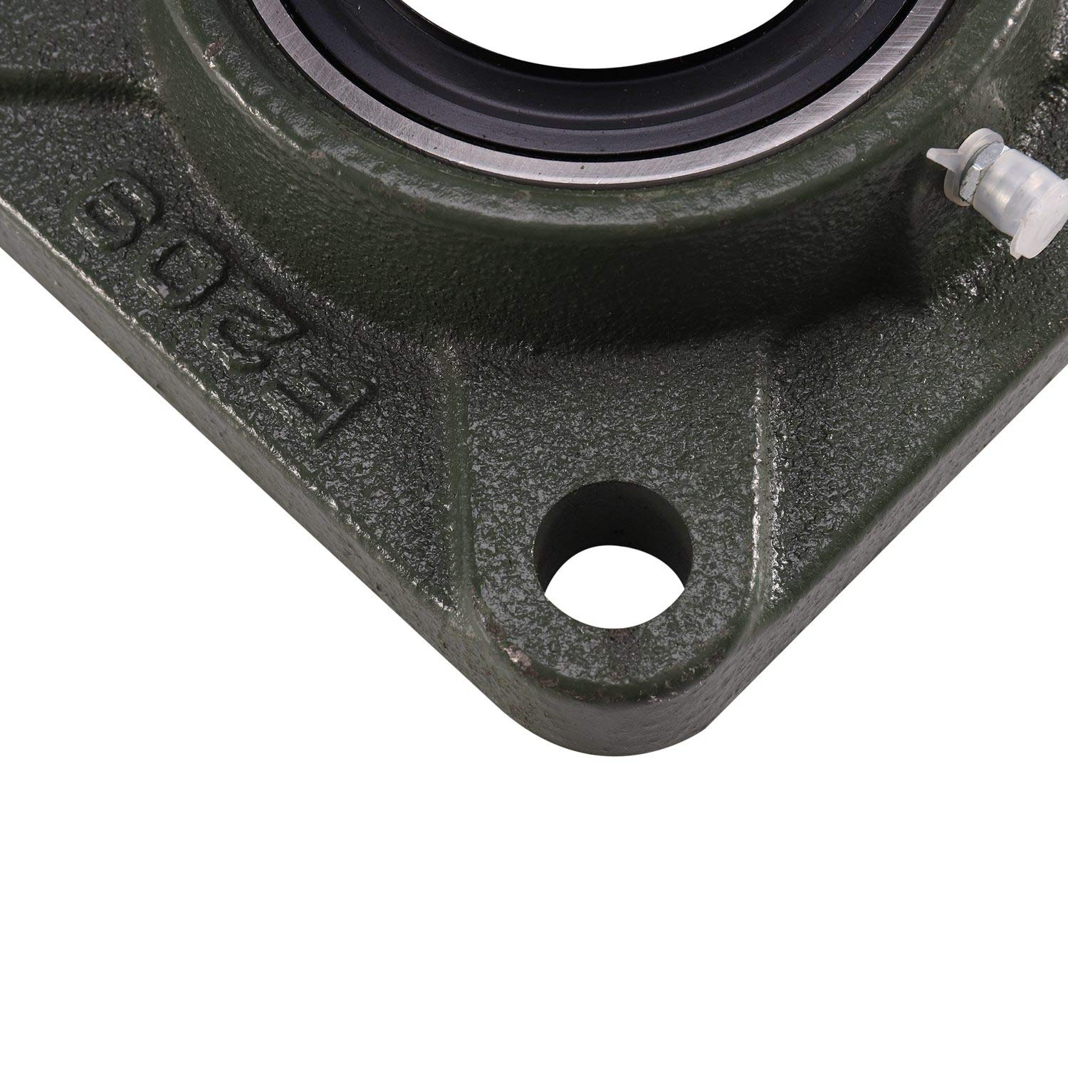 2 PCS - UCF 204/SF20 20 Mm, In Ghisa Con Flangia Cuscinetto-Cuscino - Foto 7