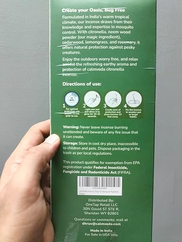 Vista 99 de Paquete de varillas de incienso de pachulí de los años 60, (80 varillas), incienso sin carbón, hecho de flores recicladas, varillas de incienso