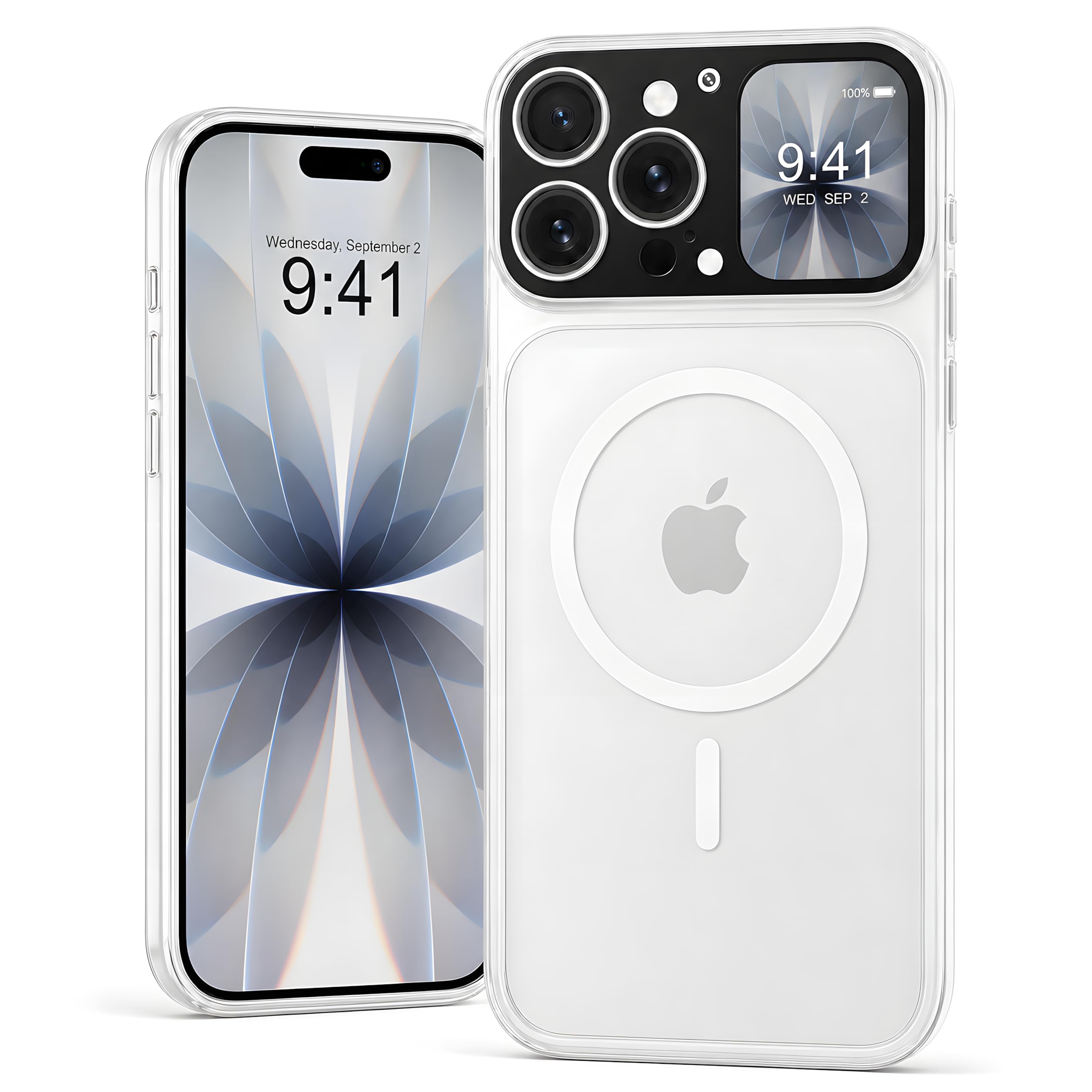 Phone Case for iPhone 16 Pro Max with 1.85 Inch Smart Display, Rechargeable Smart Case, M…