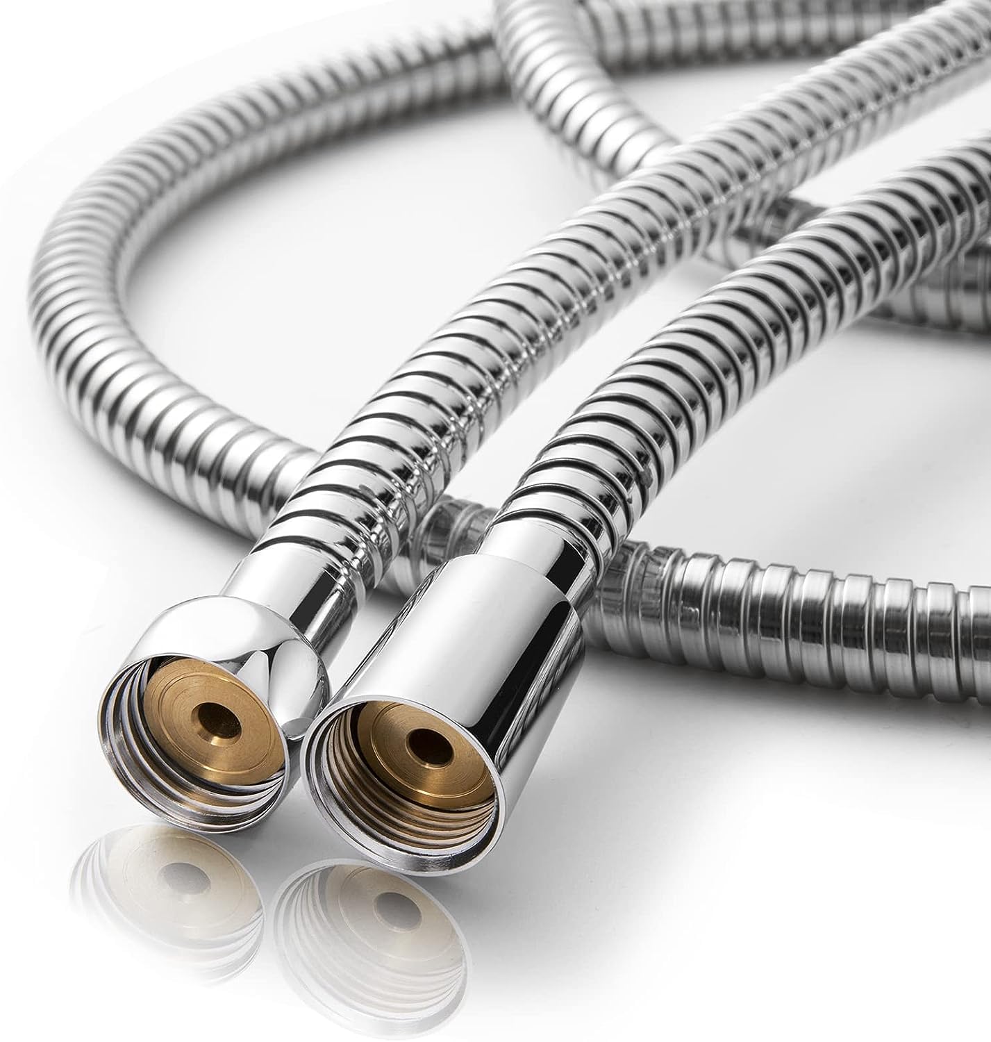 AQUAHUNK Flexible Pipe for Hand Shower | Jet Spray Pipe for Toilet | Flexible Shower Hose Pipe - Health Faucet Tube Hose Pipe Chrome Finish - SS-304 Grade 1 Meter Chrome (B0BX5T717J) Amazon Price History, Amazon Price Tracker