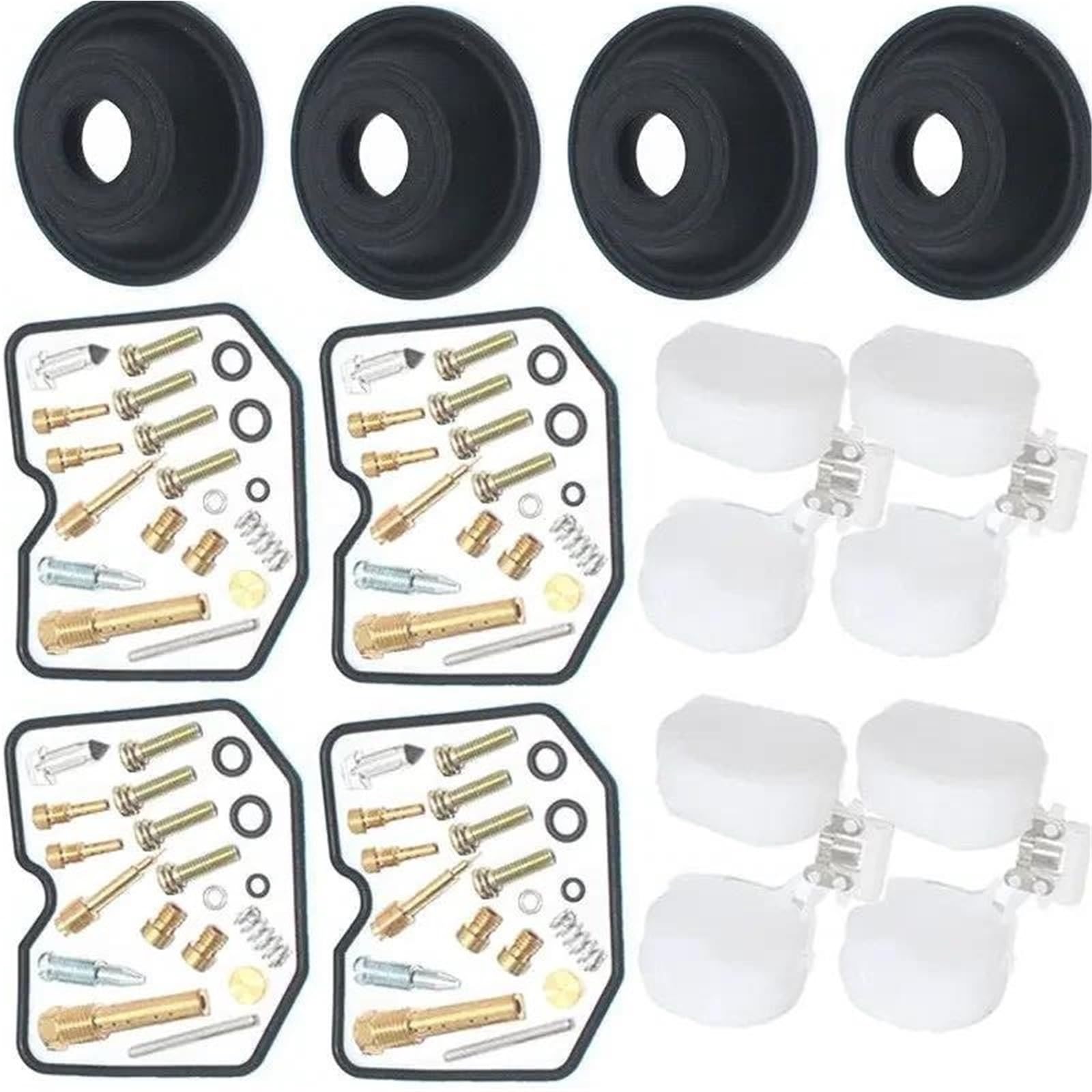 Kit guarnizioni Membrana Kit di Riparazione del Carburatore per Moto Kit di Riparazione Carburatore A Membrana Galleggiante per S&uzuki GSF600S GSF 600 650 GSF650 GSF600 S